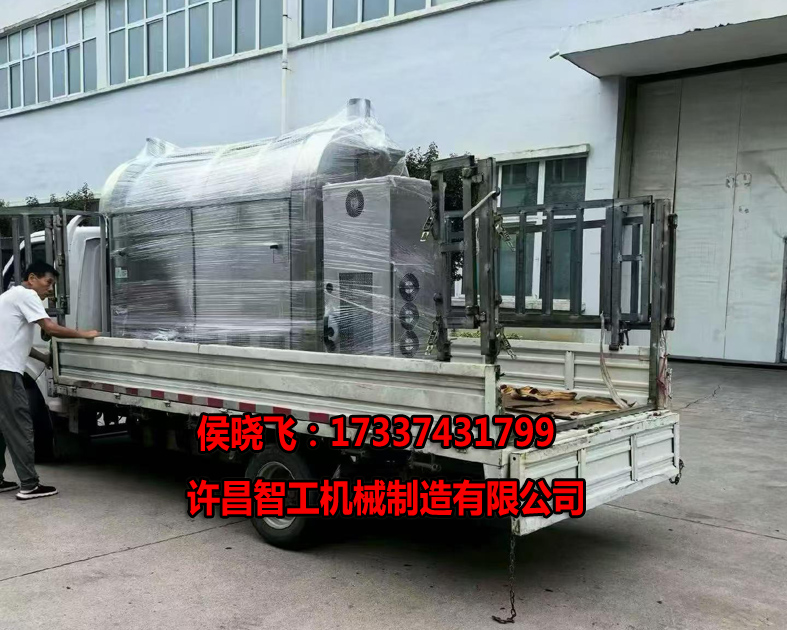 7.17日炒辣椒籽生产线专车发货